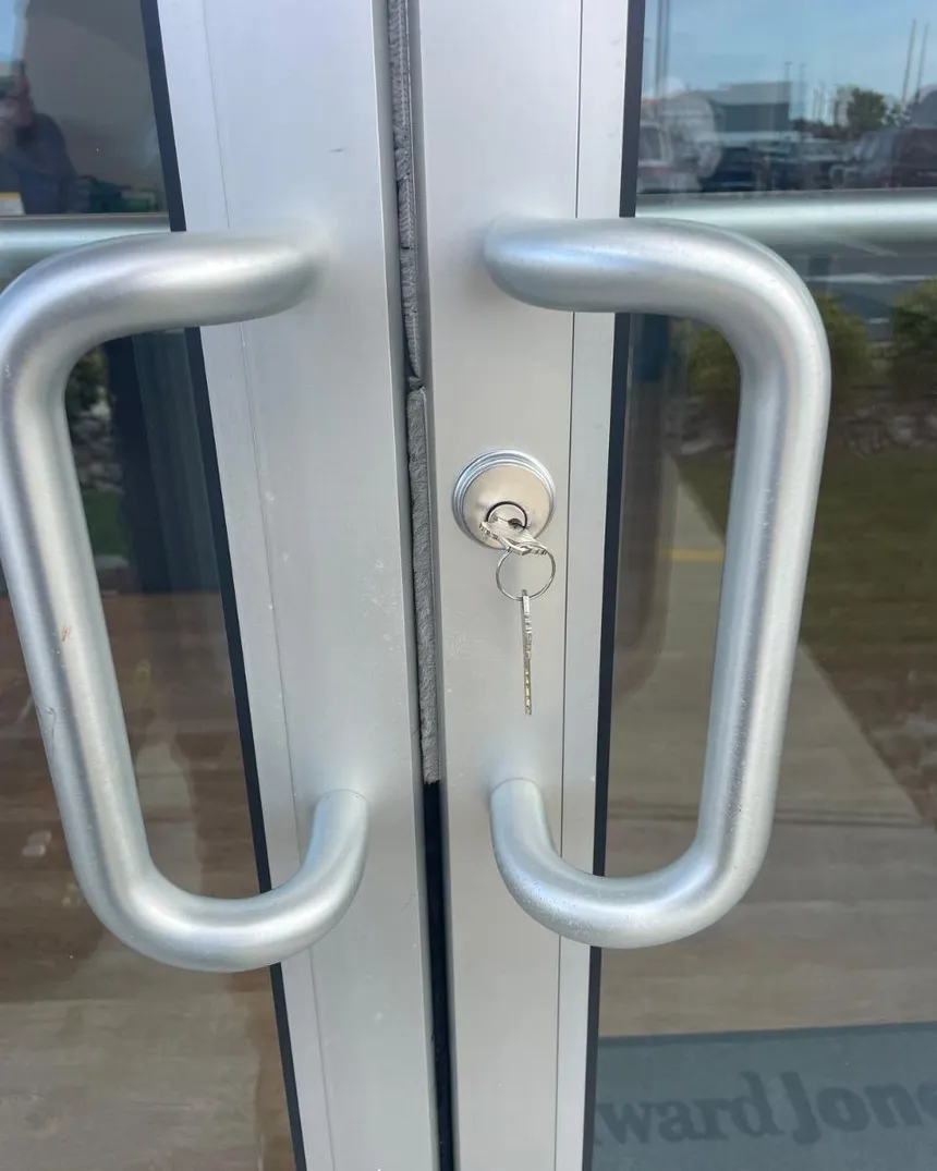 A door lock Tiger Locksmith fitted or repaired