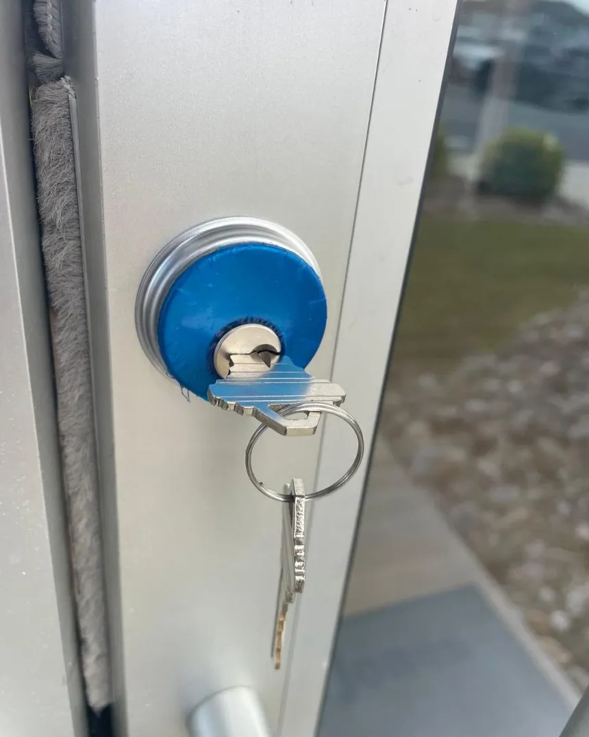 A door lock Tiger Locksmith fitted or repaired