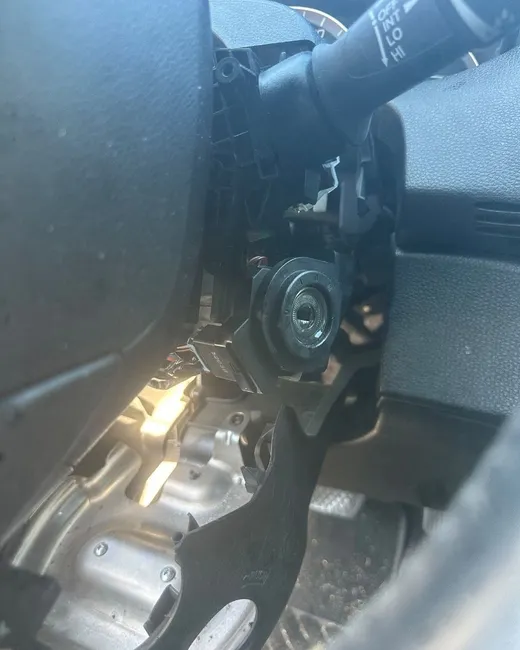 A car ignition Tiger Locksmith worked on