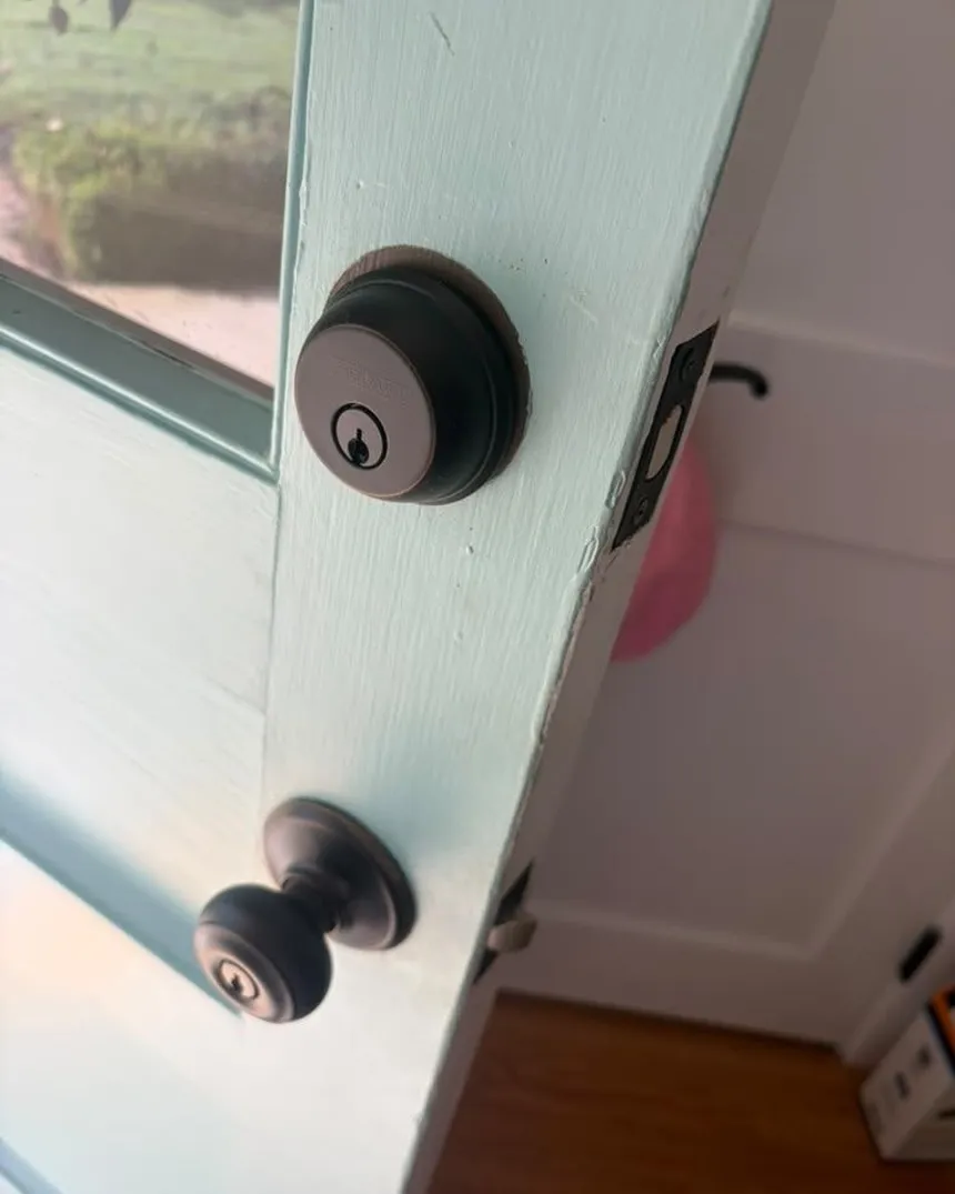 A door lock Tiger Locksmith fitted or repaired