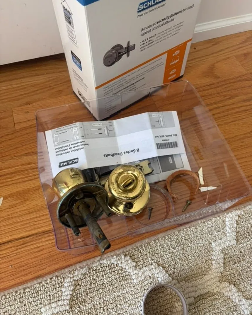 A door lock Tiger Locksmith fitted or repaired