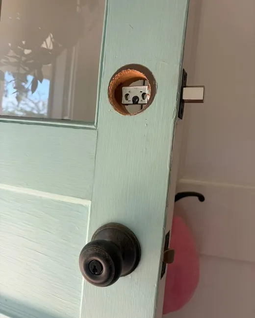 A door lock Tiger Locksmith fitted or repaired