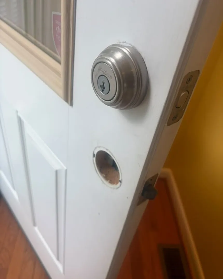 A door lock Tiger Locksmith fitted or repaired
