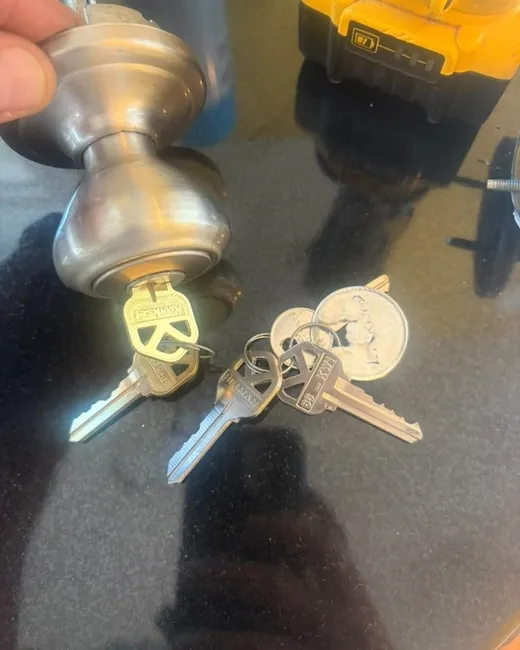 A door lock Tiger Locksmith fitted or repaired